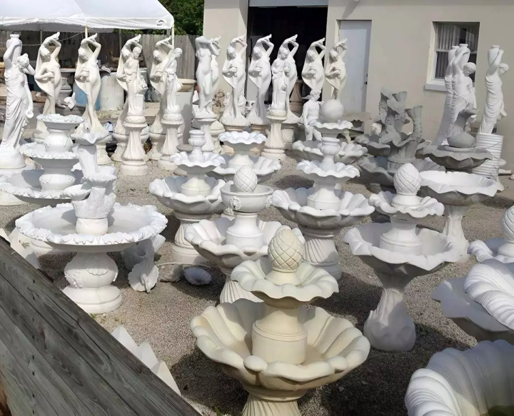 Elevate Your Outdoors: Unique & Lasting Concrete Decor.