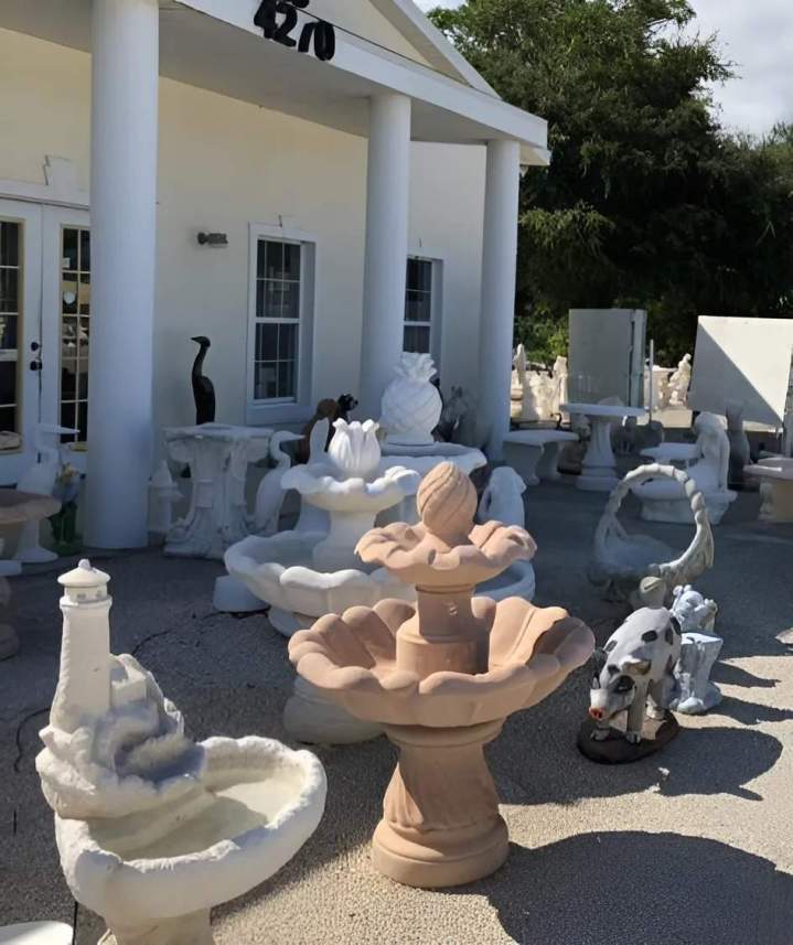 Two-Tier Tulip Fountain 40”