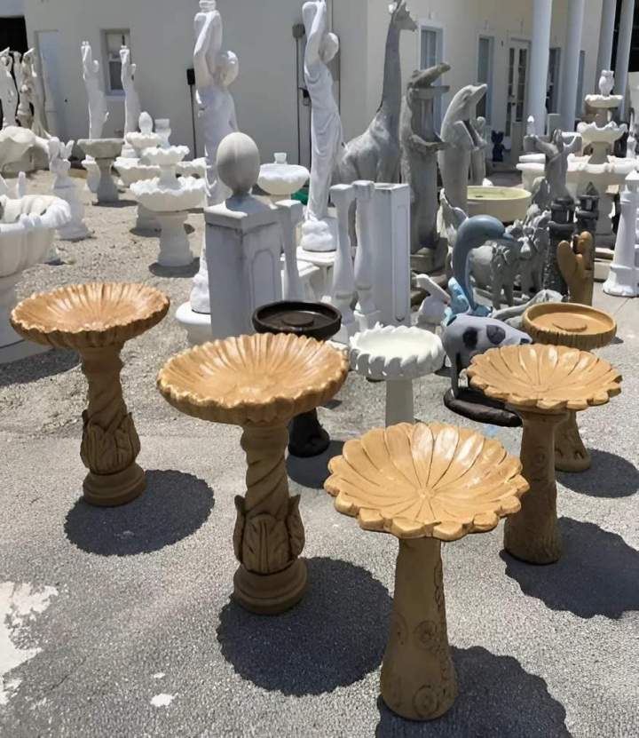 Bird Bath 26” x 27”