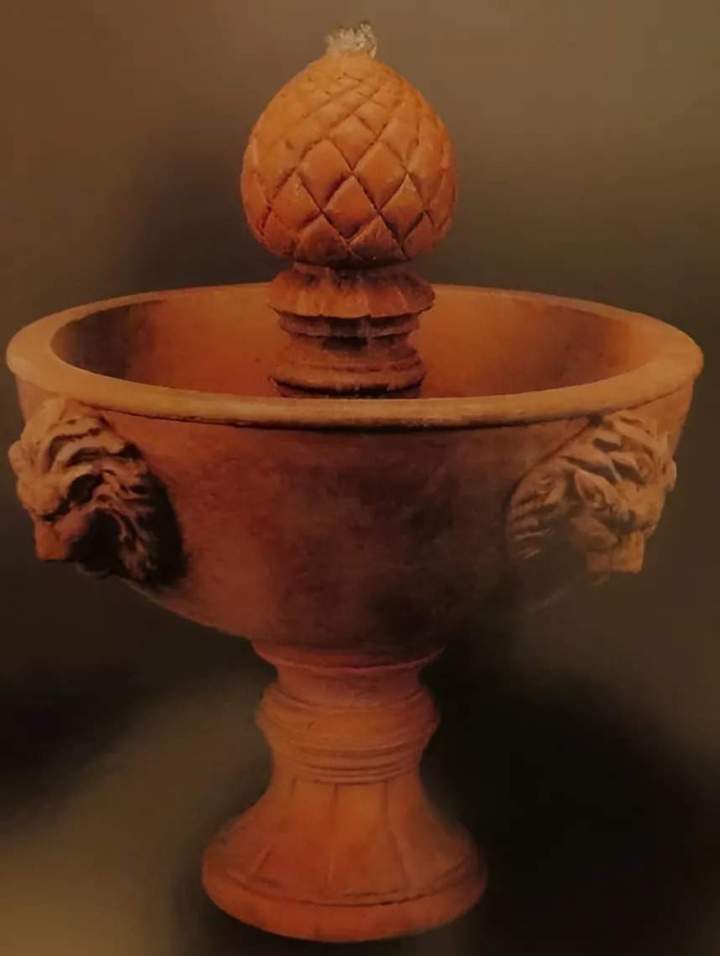 Small Primrose Fountain 39” x 31”