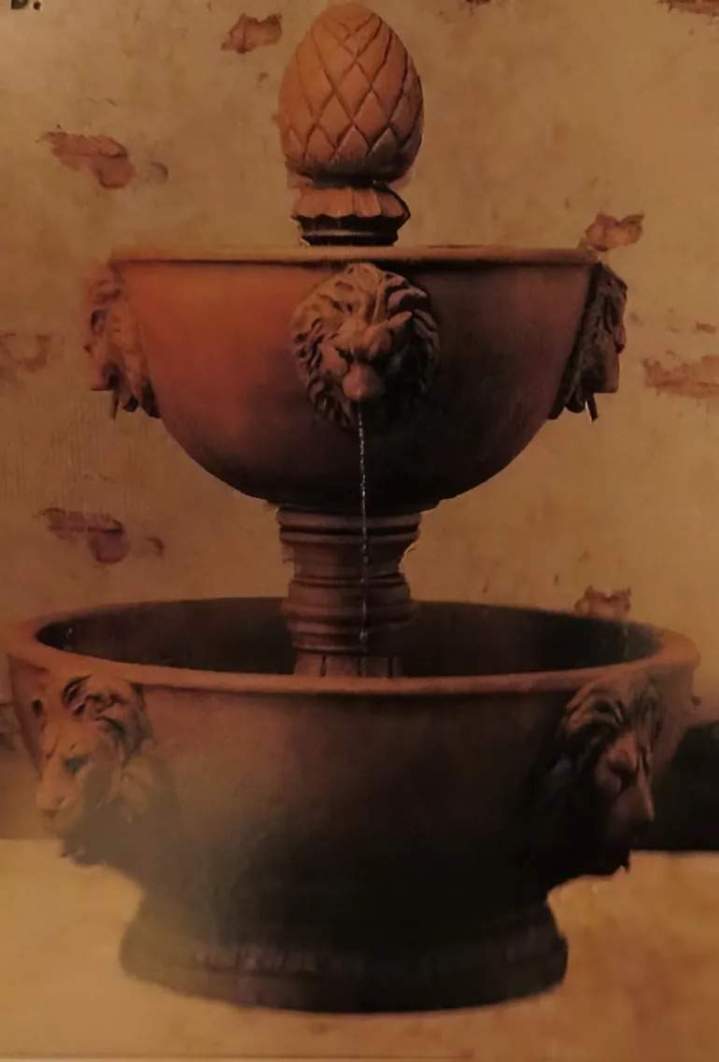 Large Primrose 2-Tier Fountain 50” x 50.5”