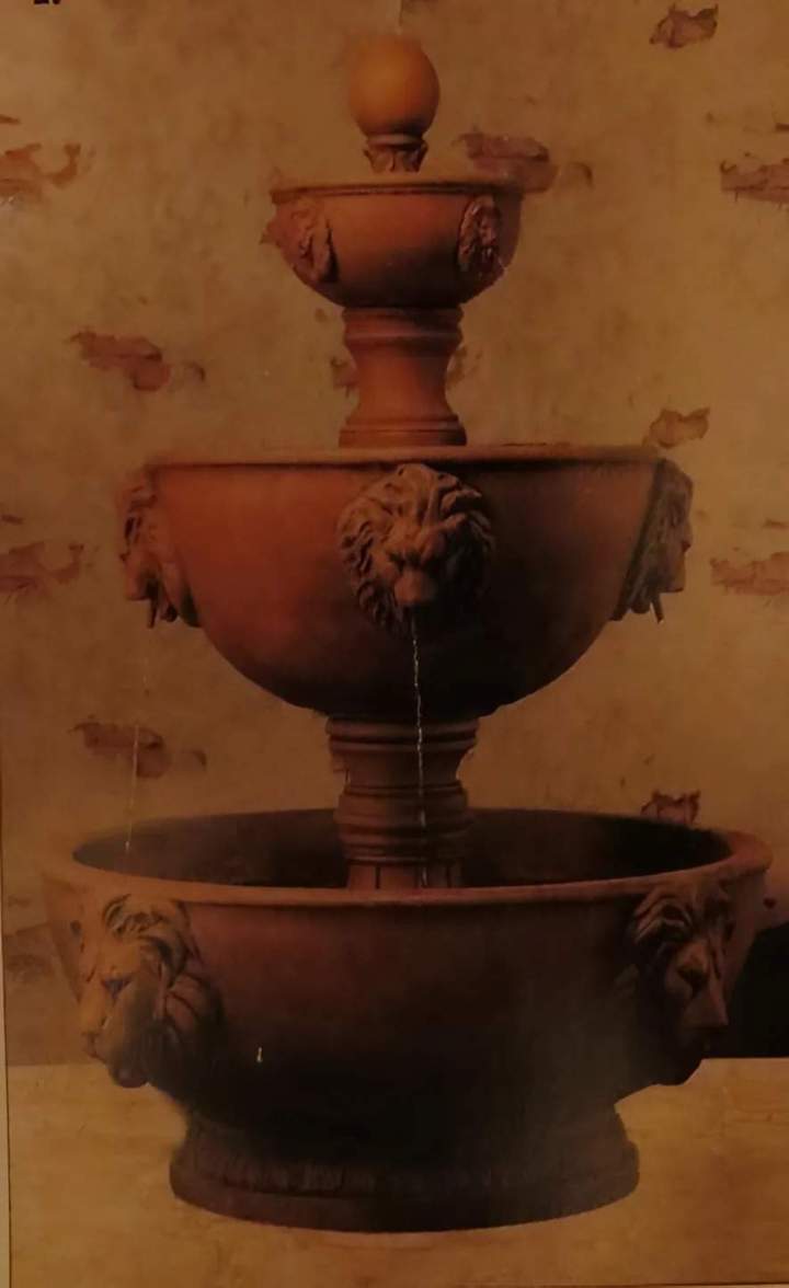 Large Primrose 3-Tier Fountain 59” x 50.5”