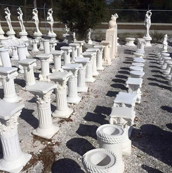Plain Table with Benches