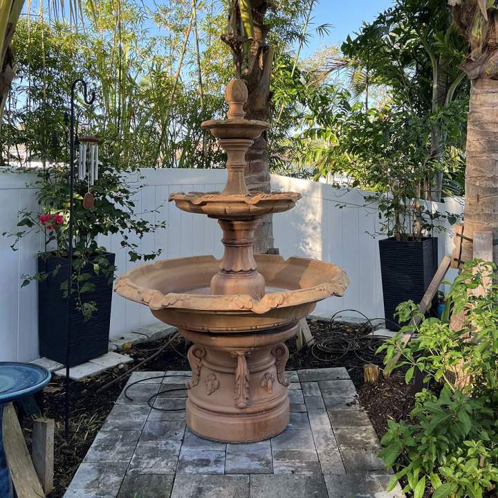 Concrete Water Fountain Manufacture Rockledge